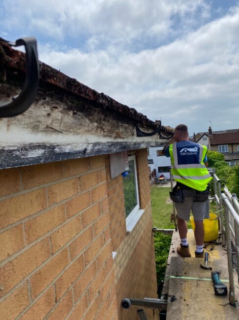 New gutters and soffits Oxford. Gutter Repair Services, KBS Oxford