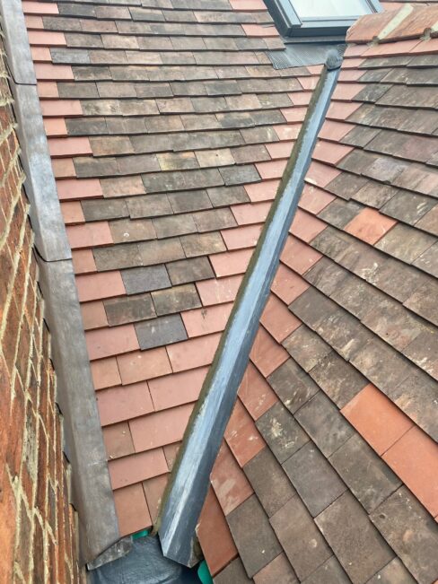 Slate Roof Repair and Lead Flashing, Botley, Oxford