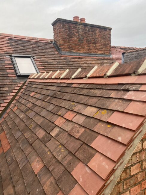 Slate Roof and Ridge Tile Repair, Botley, Oxford