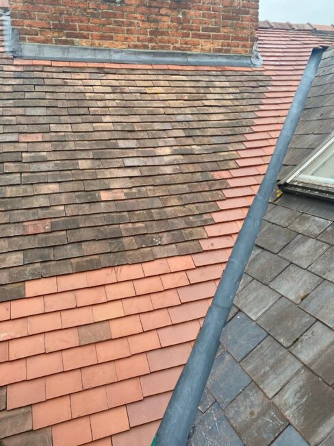 Slate Roof Repair and Lead Flashing, Botley, Oxford