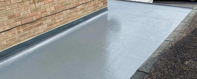 GRP Fibreglass flat roofs. KBS Oxford Roofing