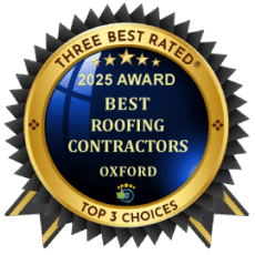 KBS Oxford Roofing is one of the Three Best Rated Roofing Companies in Oxford