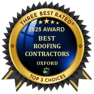KBS Oxford Roofing is one of the Three Best Rated Roofing Companies in Oxford